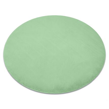 Dywan okrągły FLUFF GREENY - zielony
