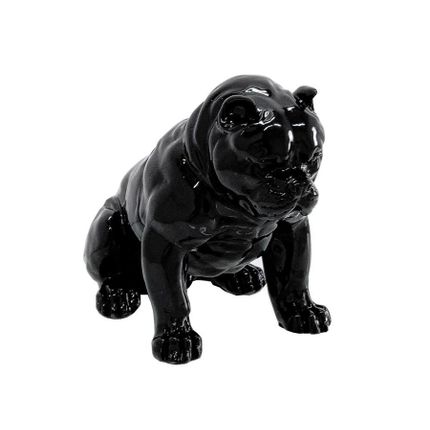 Figura psa BULDOG ANGIELSKI A259 - czarny