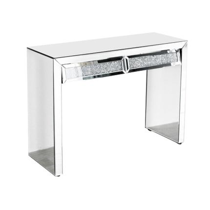 Toaletka z kryształkami 17JS003 - lustrzany