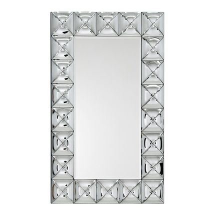 Lustro wiszące z lustrzaną ramą JS72 75x121