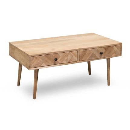 Stolik kawowy z szufladami PARQUET