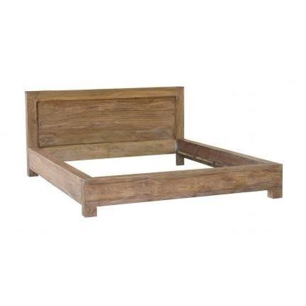 Łóżko drewniane MODENA 160x200 - palisander teak