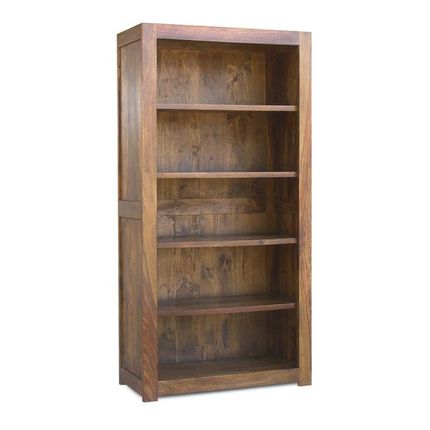 Biblioteczka drewniana MILANO - palisander miodowy
