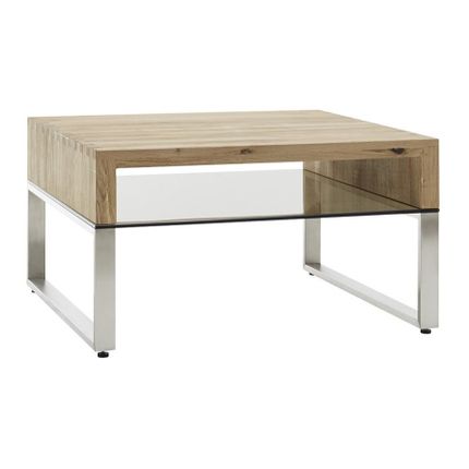 Stolik kwadratowy HILARY 70x70 - dąb olejowany