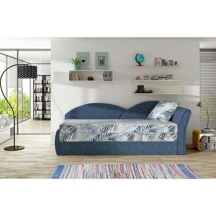 Sofa rozkładana AGA - tkanina Botanical 80/Soro 76