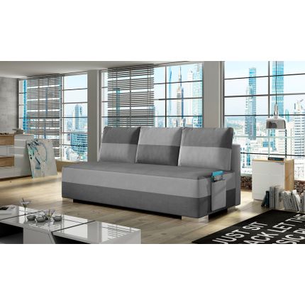 Sofa rozkładana z kieszenią ATILA - tkanina Soro 93/Soro 83
