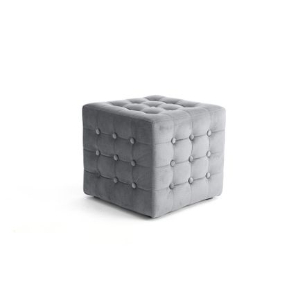 Puf pikowany SOFIA - tkanina Monolith 84