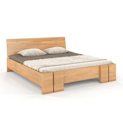 Łóżko drewniane bukowe VESTRE Maxi&Long 160x220 - naturalny