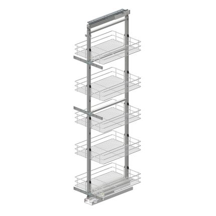 Cargo Maxi Dolne MAXIMA CLASSIC 30 cm / 170-190 cm / 5 półek + prowadnica Fulterer