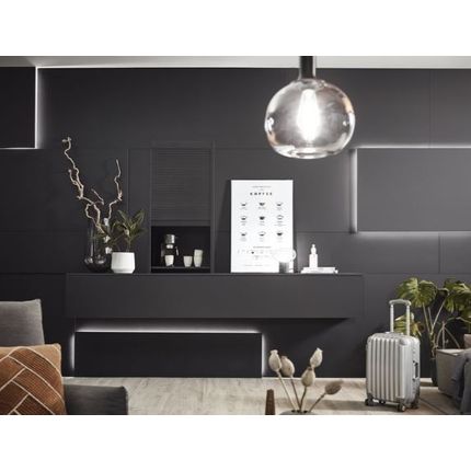 Żaluzja RAUVOLET NOBLE MATT Silver Lake 60/150 cm / szer. szczebla 25 mm 