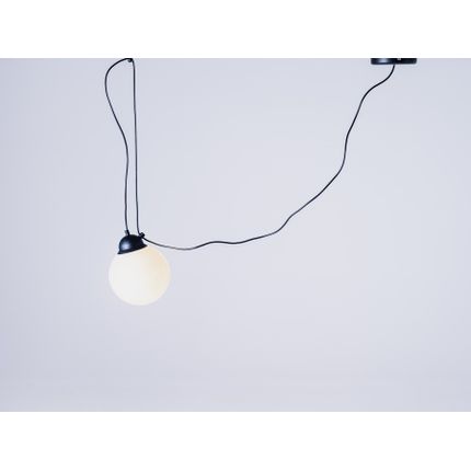 Lampa wisząca POPO GLASS M 1 - czarny