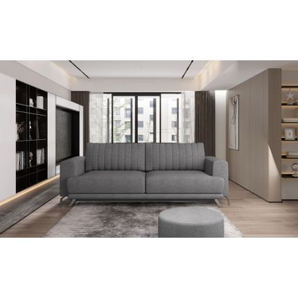 Sofa rozkładana ELISE - tkanina Flores 04
