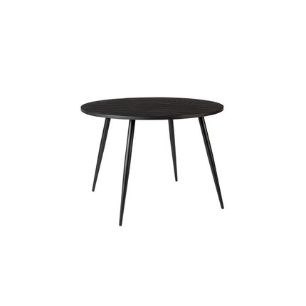 Stół okrągły MO 110 cm - czarny