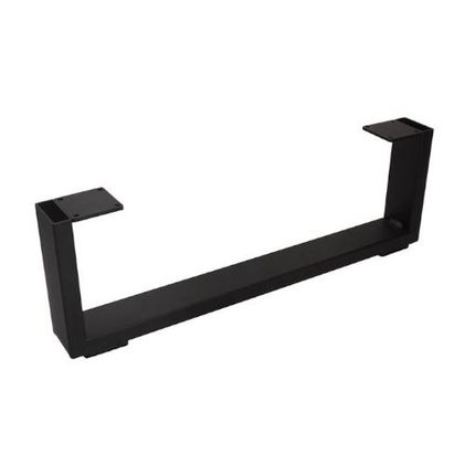 Noga meblowa NS39 Czarny Mat H=120 mm Szerokość 370 mm