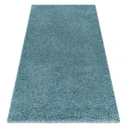 Dywan AZURE shaggy 5cm - niebieski