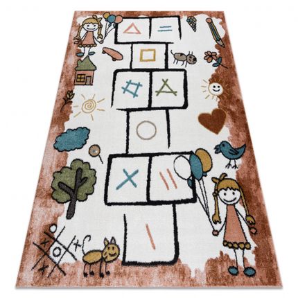 Dywan HOPSCOTCH - różowy