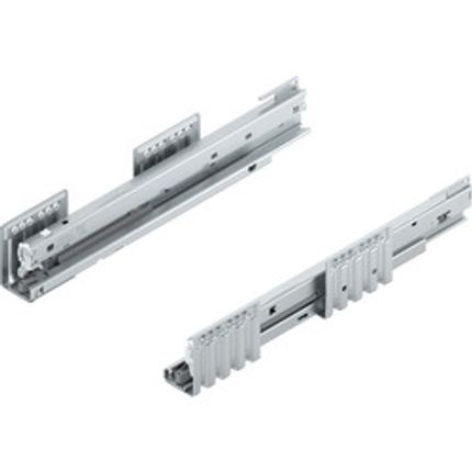 Prowadnice z hamulcem MERIVOBOX BLUMOTION 450 B / dł. 35 cm / 40 kg / wysuw 100%