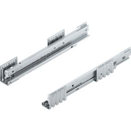 Prowadnice z hamulcem MERIVOBOX BLUMOTION 450 B / dł. 40 cm / 40 kg / wysuw 100%