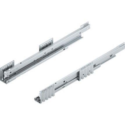 Prowadnice z hamulcem MERIVOBOX BLUMOTION 450 B / dł. 50 cm / 40 kg / wysuw 100%