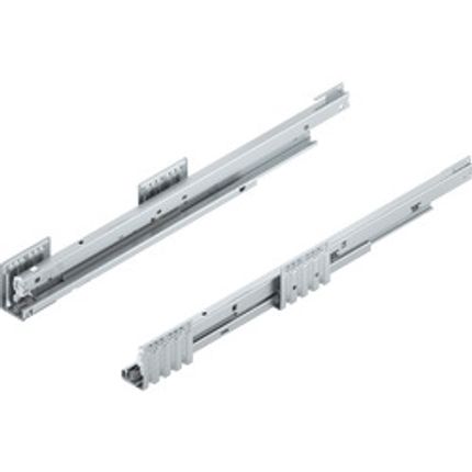 Prowadnice z hamulcem MERIVOBOX BLUMOTION 450 B / dł. 55 cm / 40 kg / wysuw 100%
