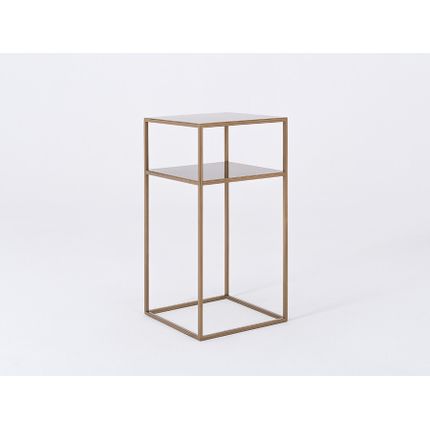 Stolik TENSIO 2 FLOOR METAL 30 - złoty