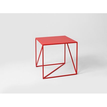 Stolik MEMO METAL 50 - czerwony