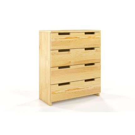 Komoda sosnowa SPECTRUM 4 szuflady - naturalny