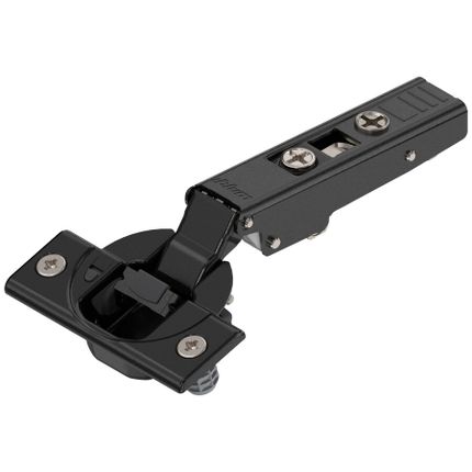 CLIP top BLUMOTION zawias standard. 110°, Drzwi nakładane, puszka: wciskana+czarny*P/U: 250