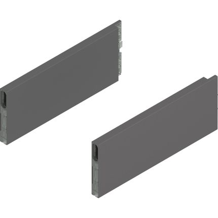 MERIVOBOX BOXCAP, dł.=270 mm, wysokość E, lewy/prawy+antracyt mat*P/U: 10