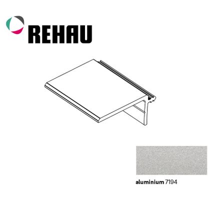 Listwa maskująca z piórem CLASSIC, FLEX, TOP, TOP BASIC - aluminium