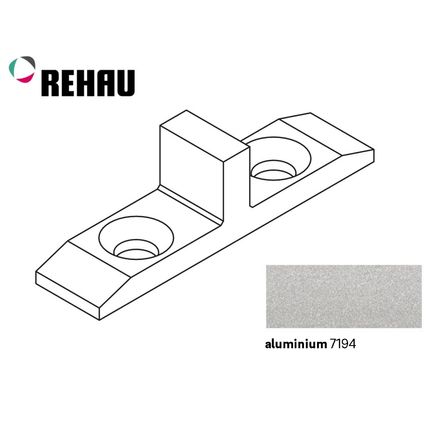 Środkowy element blokujący TOP BASIC, TOP, FRAME - aluminium