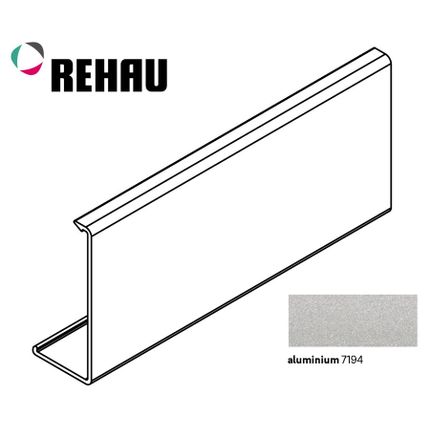 Pokrywa do prowadnicy FRAME - aluminium / dł. 250 cm 