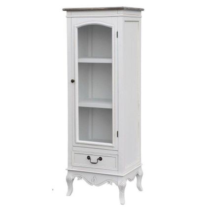 Witryna prowansalska RIMINI WHITE 04 - biały