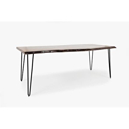 Stół drewniany AVOLA CHESTNUT 201x99 - orzechowy
