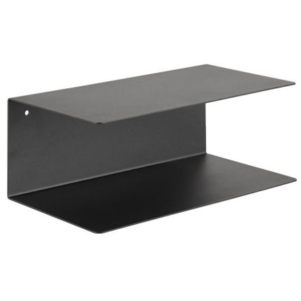 Półka metalowa JOLIET 35 cm - czarny