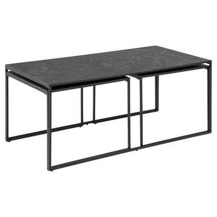 Stolik kawowy INFINITY 120x60 - czarny