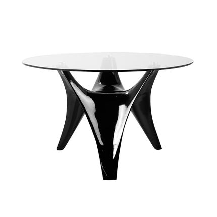 Stół okrągły FT318 120 cm - czarny