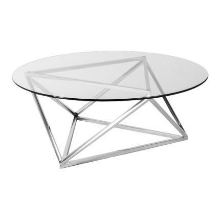 Stolik z geometryczną podstawą C032