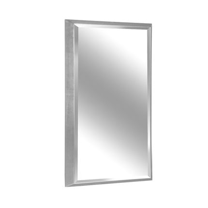 Lustro nowoczesne 12F-390 65x95 cm - srebrny