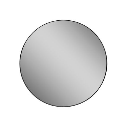 Lustro okrągłe 16F-572 Ø80 cm - czarny