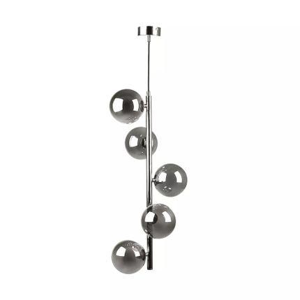 Lampa wisząca LUNA 5661 - dymiony/chrom