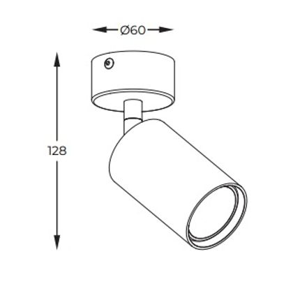 Lampa spot TORI 20016-WH-N - biały