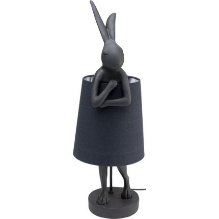 Lampa stołowa ANIMAL RABBIT 68 - czarny mat