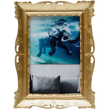 Ramka na zdjęcia ANTIQUE 15x20 - złoty