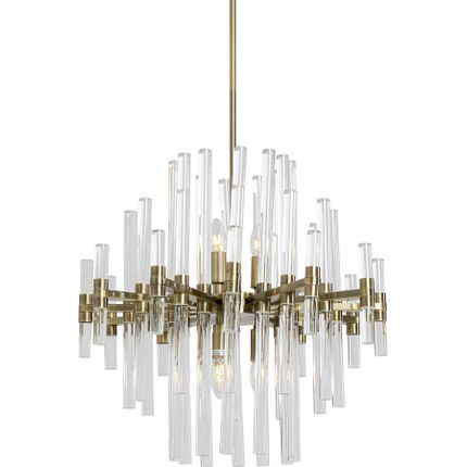 Lampa wisząca CARISMA - przezroczysty/złoty