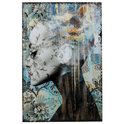 Obraz szklany LADY FLOWER 100x150