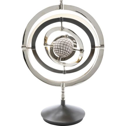 Dekoracja do salonu ARMILLARY 63 - srebrny