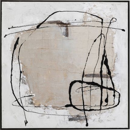Obraz akrylowy DUST GREY 100x100