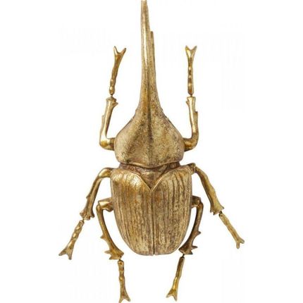 Dekoracja ścienna HERKULES BEETLE - złoty