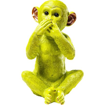 Skarbonka MONKEY IWAZARU - limonkowy